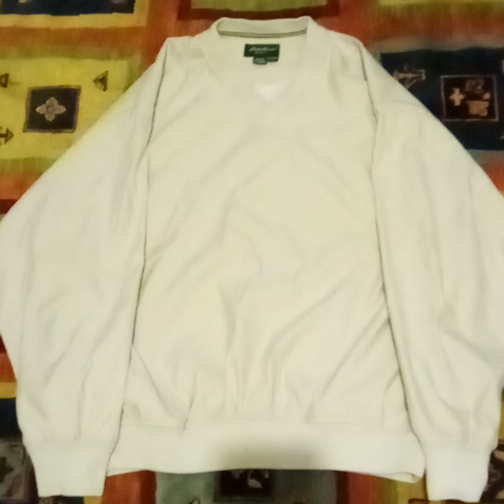 Men's Golf Eddie Bauer pull over Lg